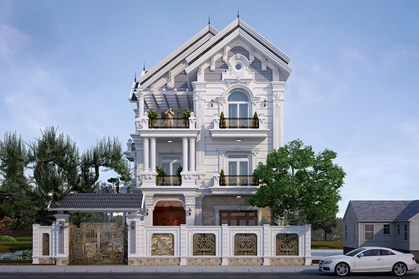 Biệt thự vườn tân cổ điển