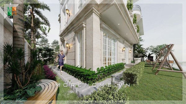 Biệt thự vườn tân cổ điển