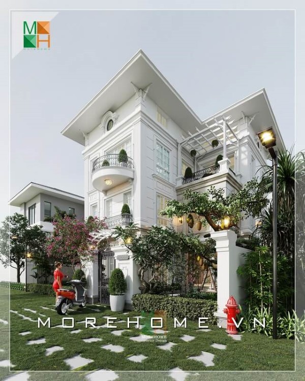 Biệt thự vườn tân cổ điển