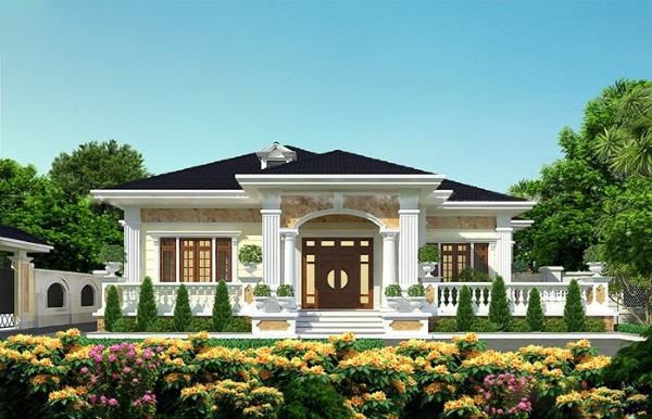 Biệt thự vườn tân cổ điển