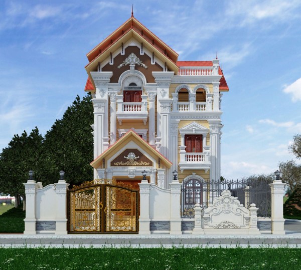 Biệt thự vườn tân cổ điển