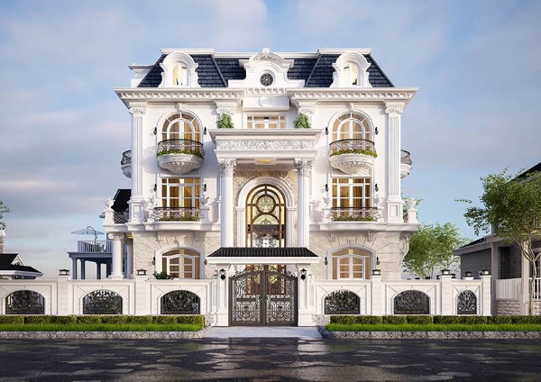 Biệt thự vườn tân cổ điển