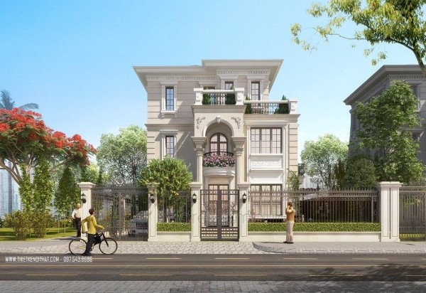 Biệt thự vườn tân cổ điển