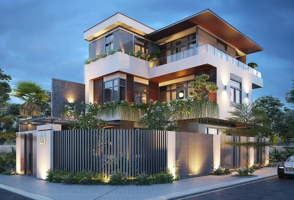 Biệt thự vườn 2 mặt tiền