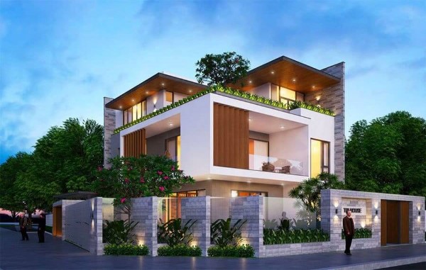 Biệt thự vườn 2 mặt tiền