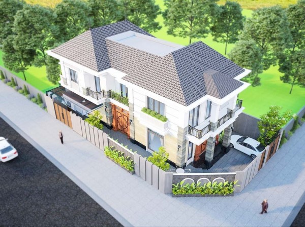 Biệt thự vườn 2 mặt tiền