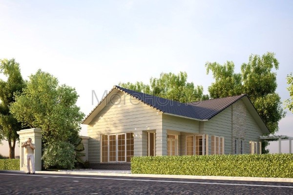 Thiết kế biệt thự vườn đơn giản