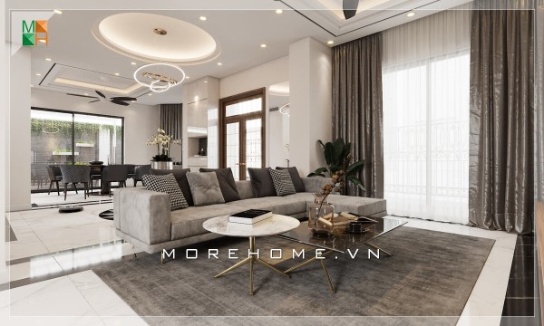 Thiết kế biệt thự vườn đơn giản